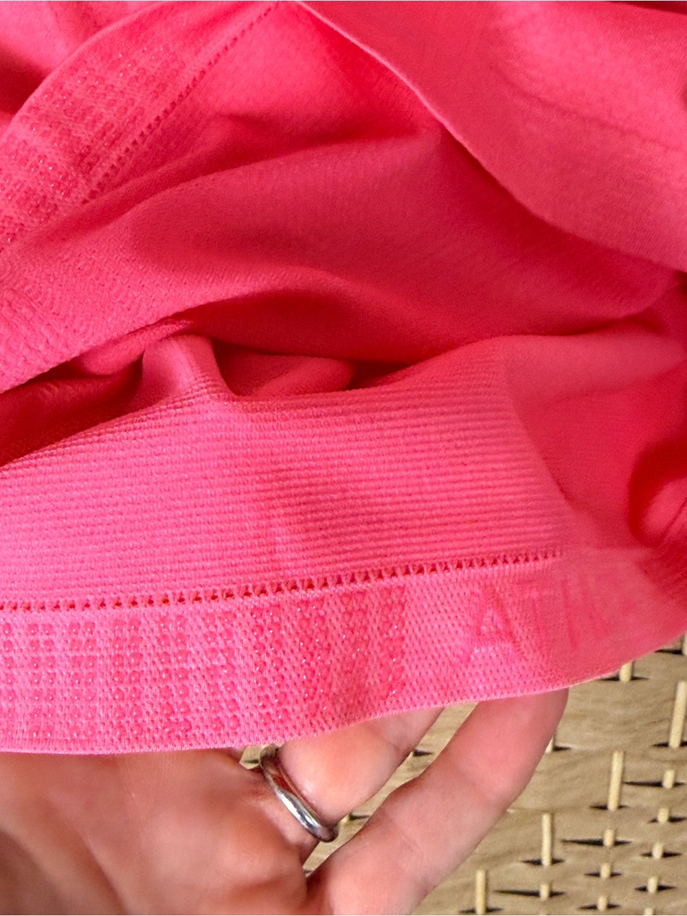 NWT Athleta Momentum Flex Tank in Cerise Heather Size Small - Picture 6 of 9